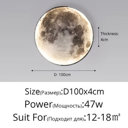 Moon LED Wall Light